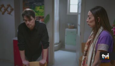 Virgílio é brusco com Sanjay e Aruna repreende-o - Novelas