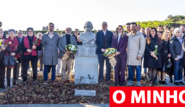 Guimarães inaugura busto de homenagem a Camilo Castelo Branco