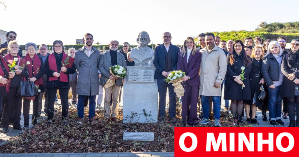 Guimarães inaugura busto de homenagem a Camilo Castelo Branco