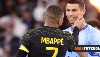 Mbappé está a três golos de bater recorde de Cristiano Ronaldo