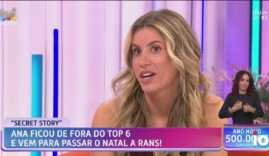 Depois de sair do “Secret Story 9”, Ana descobriu isto. E ficou em choque - Notícias de hoje