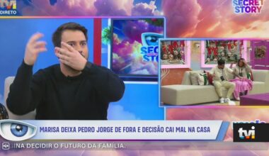 Francisco Monteiro e Teresa Silva discutem em direto: «Se quiserem podem tirar-me daqui» - Secret Story