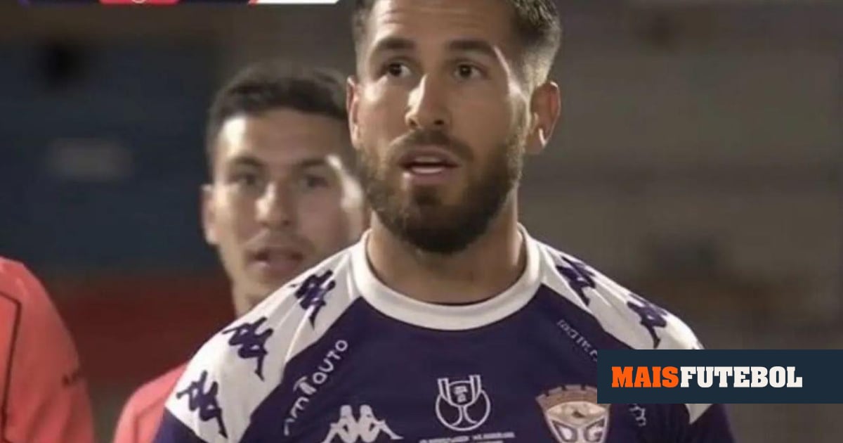 FOTO: sósia de Sergio Ramos «assombrou» o Barça na Taça do Rei