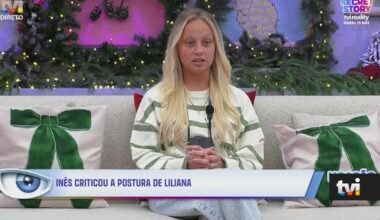 Inês em choque com imagens da discussão de Fábio e Liliana: «Muito exagerada, não estava à espera» - Secret Story