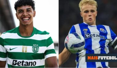 Valores de mercado: João Simões e Froholdt com maiores subidas, Tomás Araújo é quem mais desce