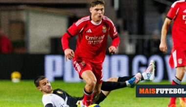 Benfica esclarece lesões de Sudakov e Samuel Soares