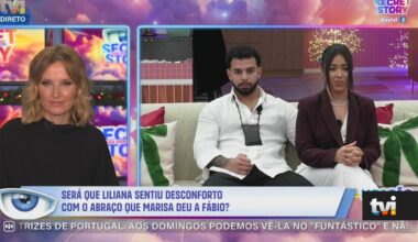 «Aquele abraço tinha algum problema?»: Cristina Ferreira confronta Pedro e Liliana - Secret Story