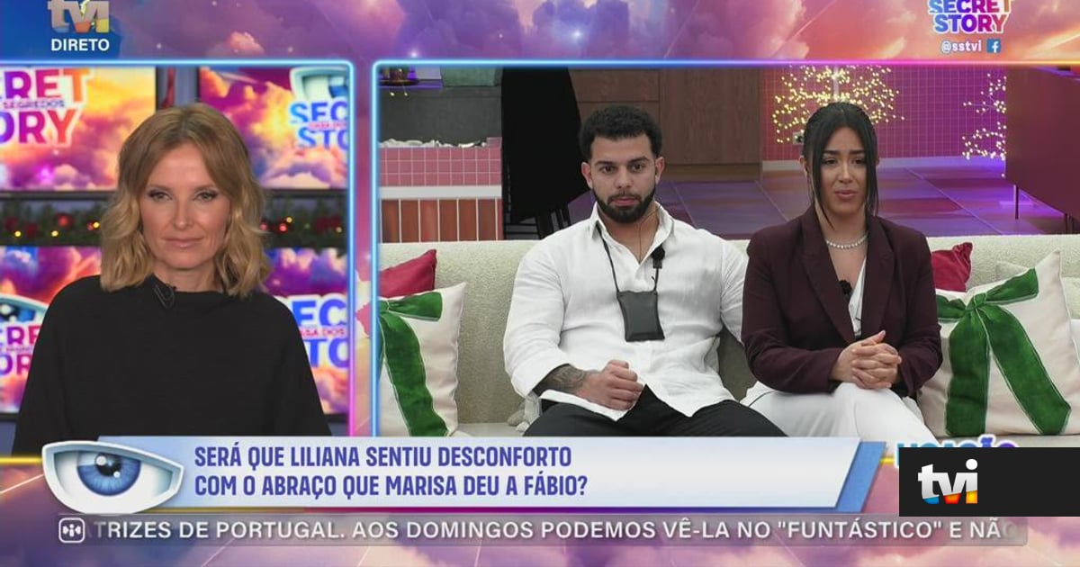 «Aquele abraço tinha algum problema?»: Cristina Ferreira confronta Pedro e Liliana - Secret Story