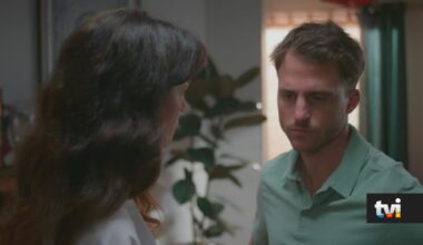 Gina age contra a vontade de Nuno e quer que Gonçalo assuma a paternidade do bebé - Novelas