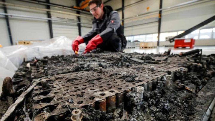 Reciclagem de baterias