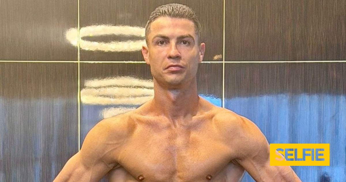 Apenas em boxers: Cristiano Ronaldo exibe corpo aos 40 anos... e pára Internet!