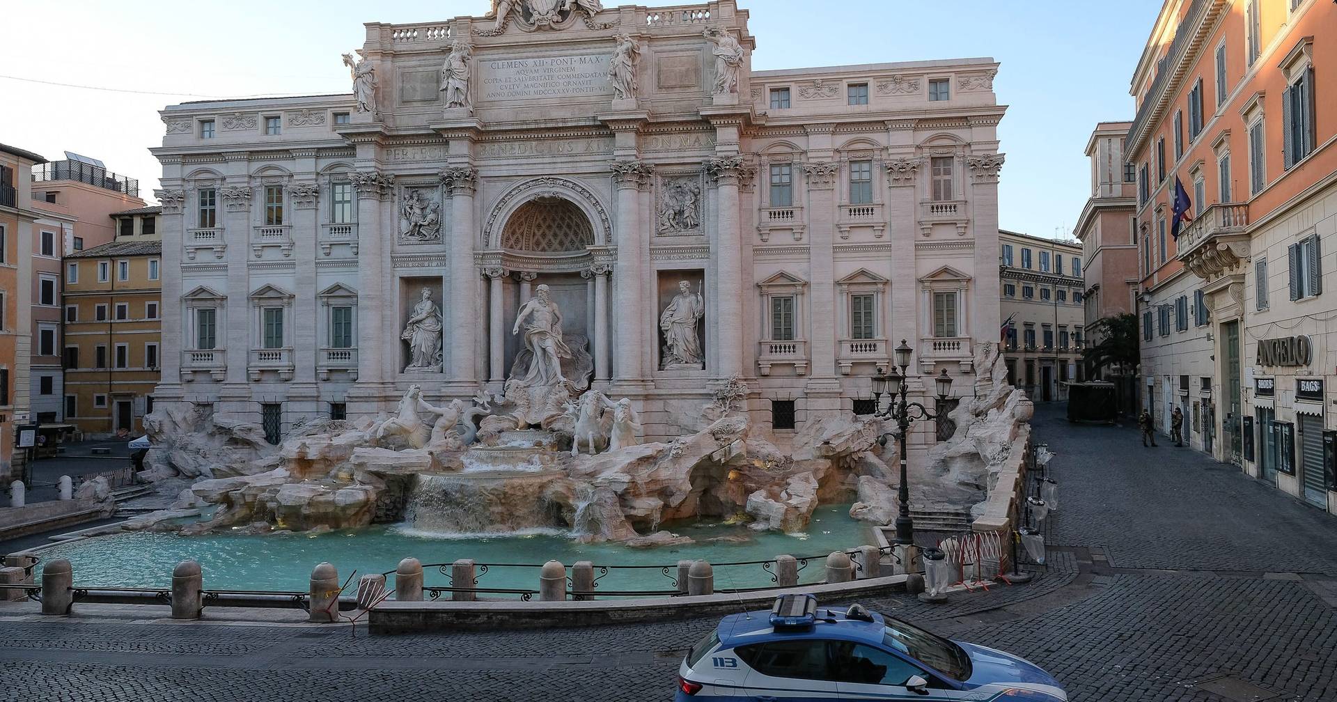 Roma passa a cobrar dois euros de entrada na Fontana di Trevi