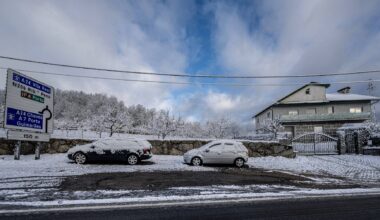 Queda de neve: seis distritos em Portugal em aviso laranja e quatro em amarelo