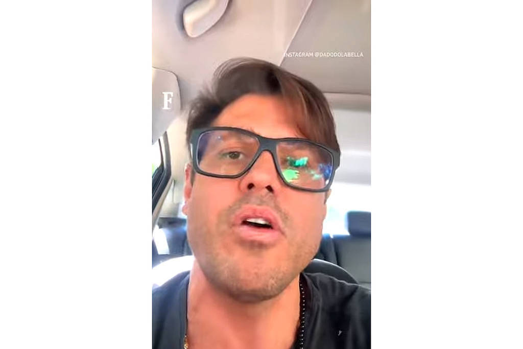 Dado Dolabella se envolve em acidente de carro - 20/12/2025 - Cotidiano