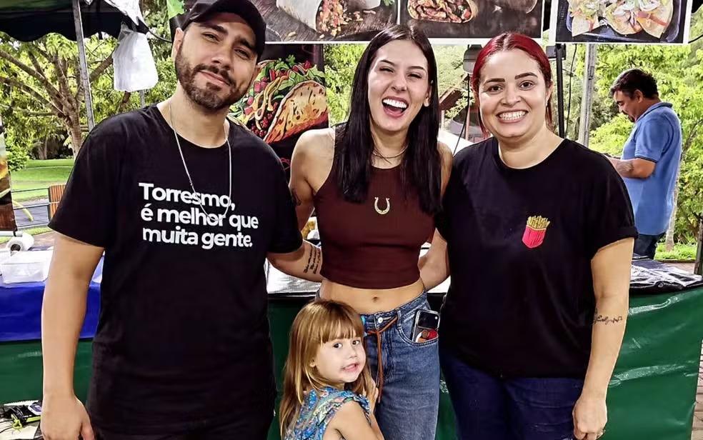 Ana Castela leva filhos de Zé Felipe para passear em feira de Goiânia - O Popular