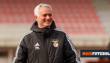 Benfica: Mourinho falta a conferência de imprensa pela quarta vez esta época