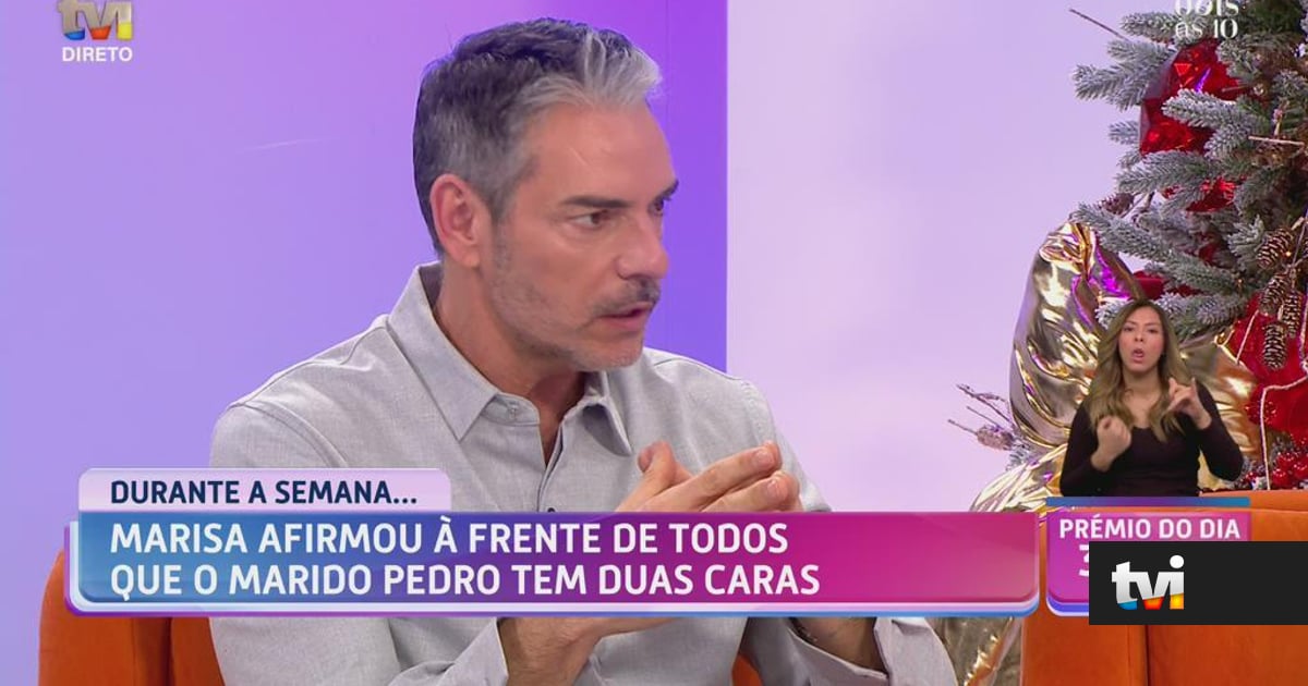 Cláudio Ramos comenta casal Marisa e Pedro: «A Marisa morre de ciúmes da Liliana» - TVI