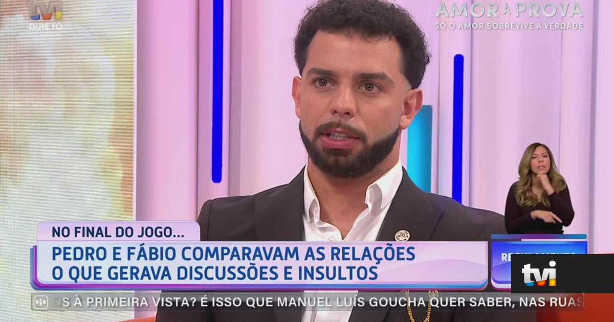 Fábio sobre Marisa e Pedro: «Tiveram sorte em ter o segredo separado» - TVI