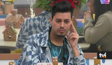 Nem numa atividade natalícia há tréguas: Liliana provoca Leandro e este responde à letra - Secret Story