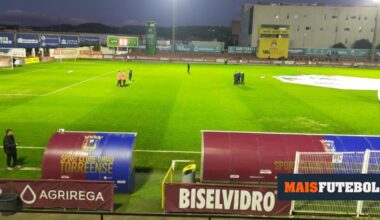 FOTOS: veja como está o relvado onde vai decorrer o Caldas-Sp. Braga