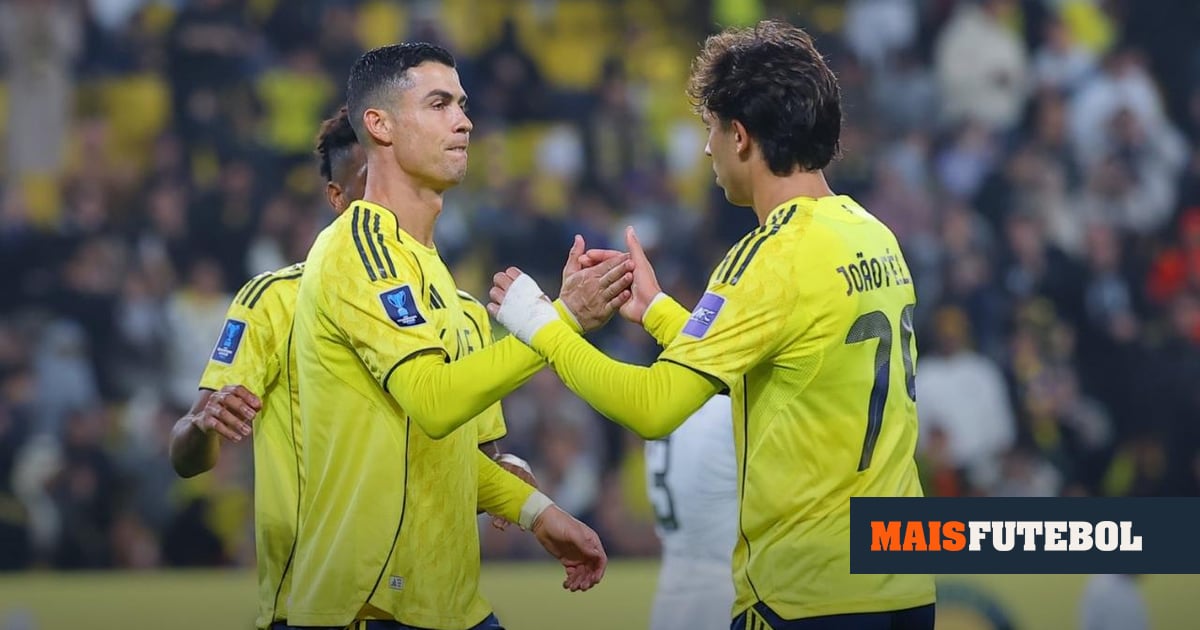 VÍDEO: Al Nassr goleia com grande golo construído por Félix e Ronaldo