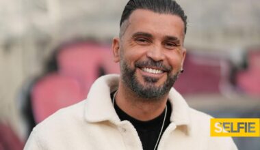 Bruno Savate e a filha surgem com look insólito... em frente da árvore de Natal!