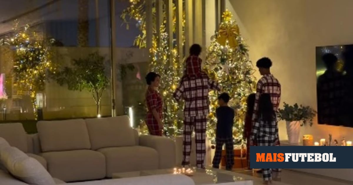 VÍDEO: Cristiano Ronaldo mostra como foi o seu Natal