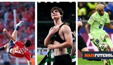 Quaresma, Yamal ou Ronaldo: os dez golos mais marcantes em 2025