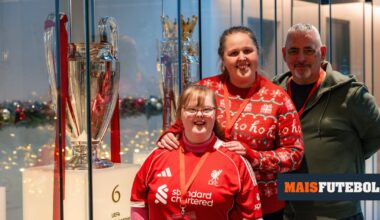 VÍDEO: Liverpool proporciona a mais bela surpresa deste Natal