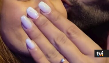 Quatro meses após assumir namoro, esta ex-concorrente é pedida em casamento. As imagens aqui - Secret Story