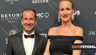 FOTO: Frederico Varandas em família nos Globe Soccer Awards