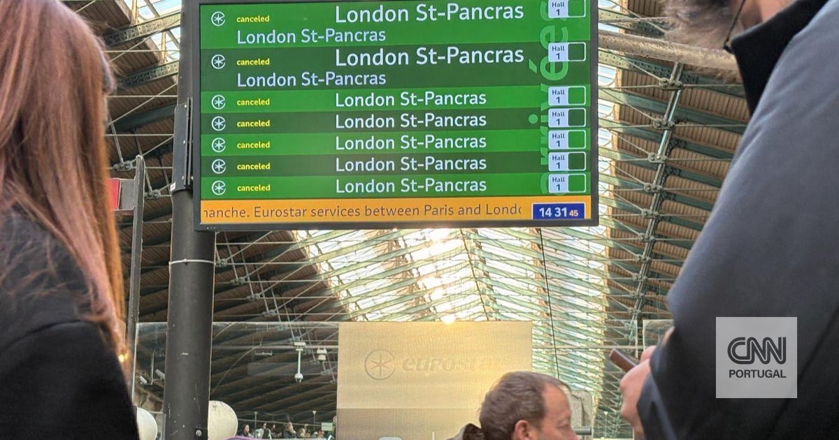Caos em Inglaterra e França: problema na rede suspende todas as ligações no Eurotúnel