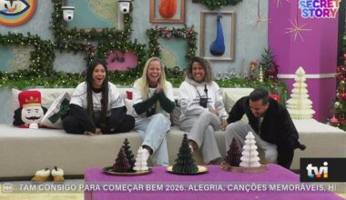 A reação hilariante dos finalistas à VT de apresentação de Marisa e Pedro Jorge - Secret Story