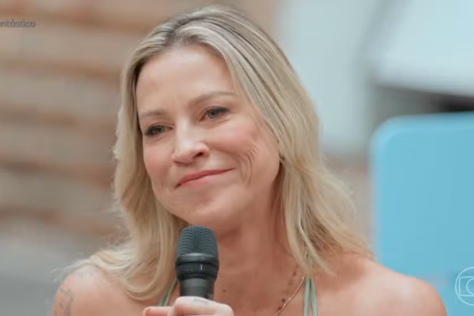 Luana Piovani explica o que a fez deixar filho mais velho ir morar com Pedro Scooby -  (crédito: Reprodução/Tv Globo)