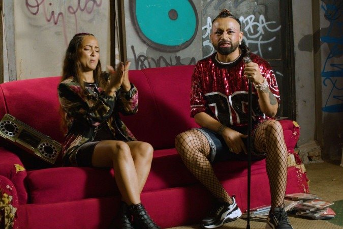 Videoclipe reúne artistas surdos e ouvintes da cena do rap no DF -  (crédito: ARA- Filmes)