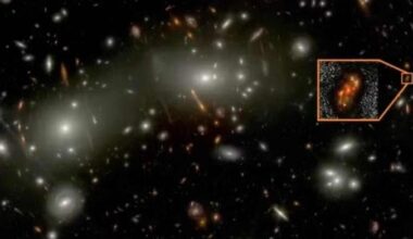 Nova galáxia de mais de 12 bilhões de anos desafia teoria da formação do universo  -  (crédito: Reprodução/NASA)