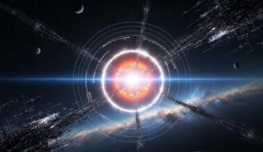 Para o pesquisador, o primeiro sinal que vamos captar deve ser anormalmente ruidoso, exibindo uma tecnoassinatura intensa e de curta duração, possivelmente em sua fase final -  (crédito: Whisk/Google IA)