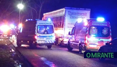 O MIRANTE | Acidente com tractor em Almeirim faz 1 morto e 2 feridos graves