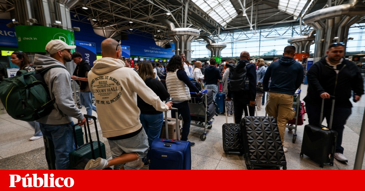 Governo diz que filas no aeroporto de Lisboa “são um embaraço” | Aeroporto de Lisboa