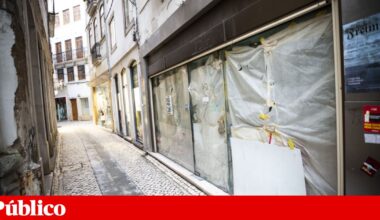 Catorze pessoas desalojadas após derrocada de edifício na Baixa de Coimbra | Coimbra