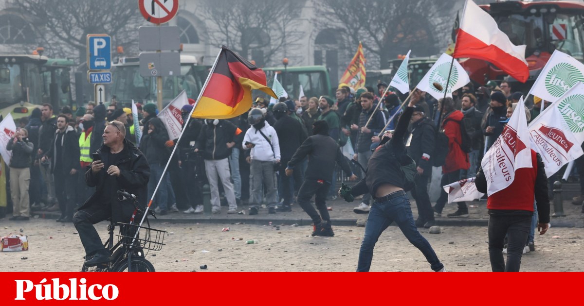 Em protesto, milhares de agricultores ocupam ruas e praças em Bruxelas | União Europeia