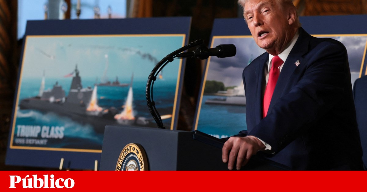 Donald Trump anuncia nova classe de navios de guerra com o seu nome | EUA