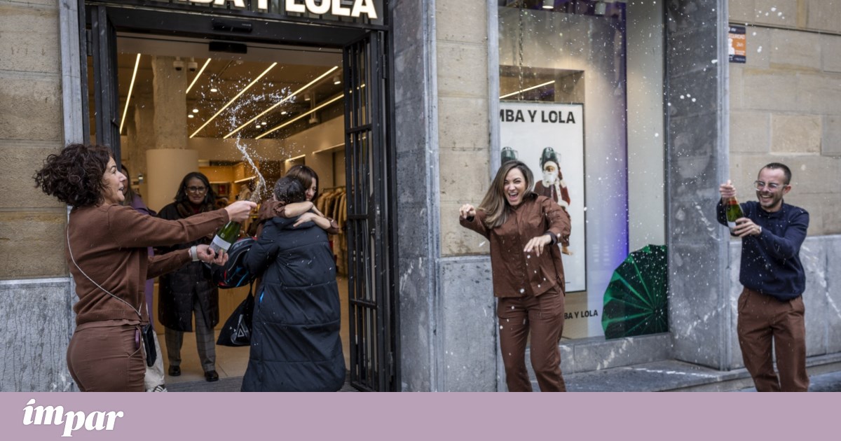 Funcionários da Bimba y Lola ganham mais de 1,2 milhões de euros na lotaria espanhola | Natal