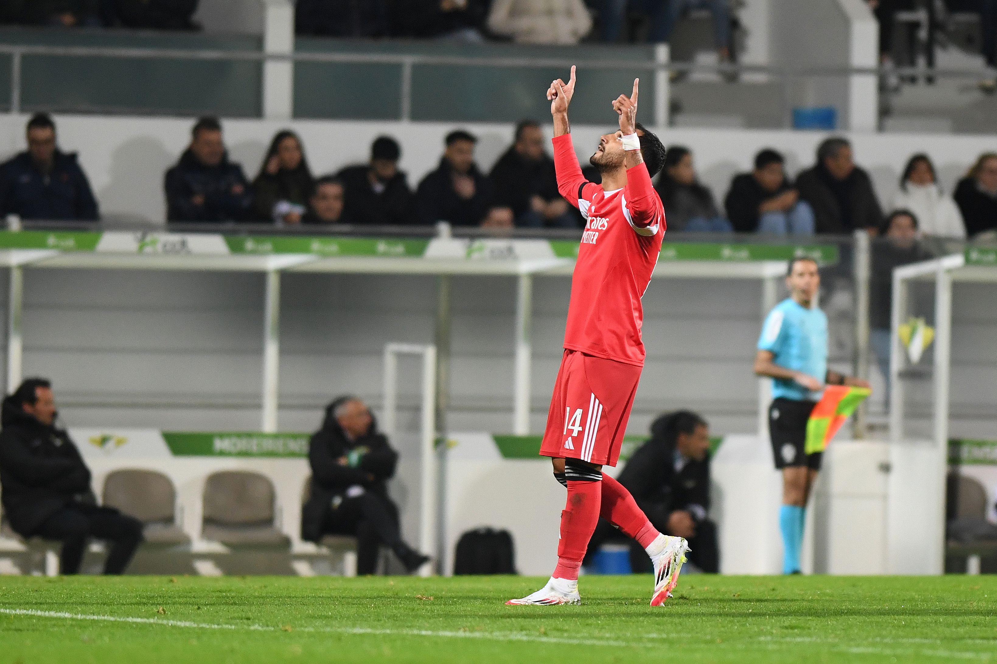 Vangelis Pavlidis a celebrar golo frente ao Moreirense - Foto: Rogério Ferreira / Kapta+