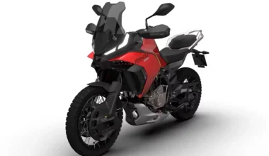 QJMotor Rino 900 ADV antecipa uma nova era adventure com motor tricilíndrico