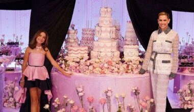 SBT TV | Deborah Secco comemora 10 anos da filha com festona cor-de-rosa