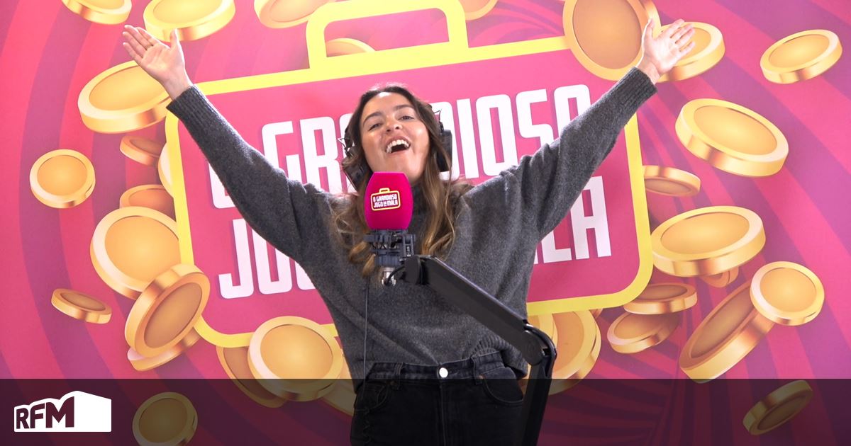 A RFM deu 60.006 euros no Grandioso Jogo da Mala!