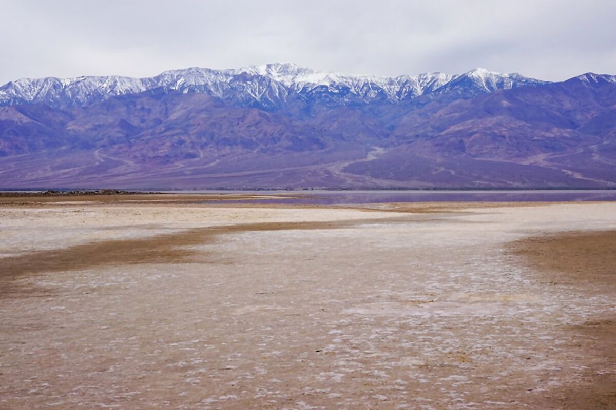 Lago da Idade do Gelo "ressuscita" no Vale da Morte