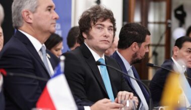 Milei apela a parceiros do Mercosul para apoiarem pressão dos EUA