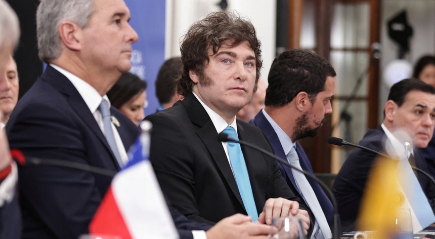 Milei apela a parceiros do Mercosul para apoiarem pressão dos EUA